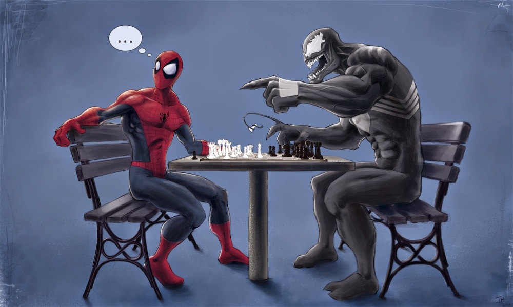 Gli scacchi e Spiderman