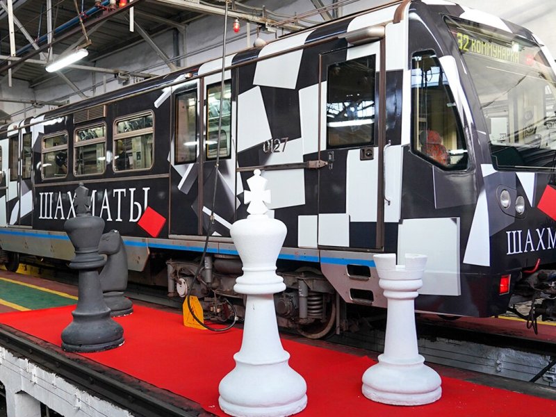 Un nuovo treno di scacchi a Mosca!